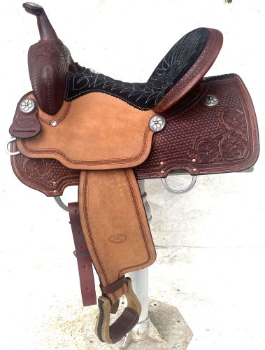 BILLY COOK BARREL SADDLE, MODEL 1550