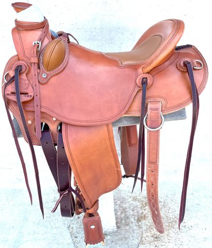 McCALL MULE SADDLE, SERIAL W006-125