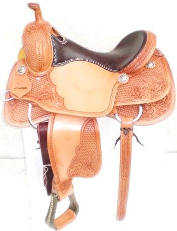 RICO CUSTOM COWHORSE SADDLE