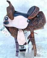SILVER ROYAL BARREL SADDLE